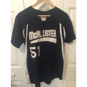 Mcallister‎ Softball Jersey youth Size Large 38-40 No 51 Little League Softball